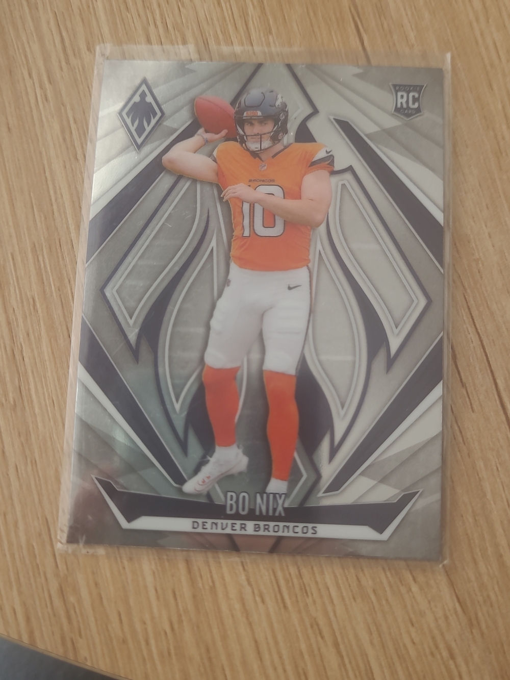 Panini Men Shoes Card — Orange, White